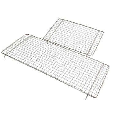 Party Griller 8 x 20 Inches and 8 x 12 Inches Replacement Stainless Steel Mesh Grill Grate Combo
